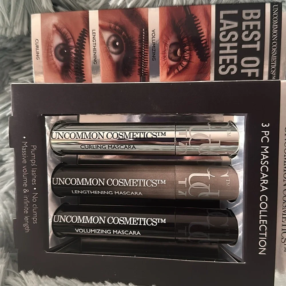 Uncommon Cosmetics Best of Lashes (3) PC Mascara Collection.